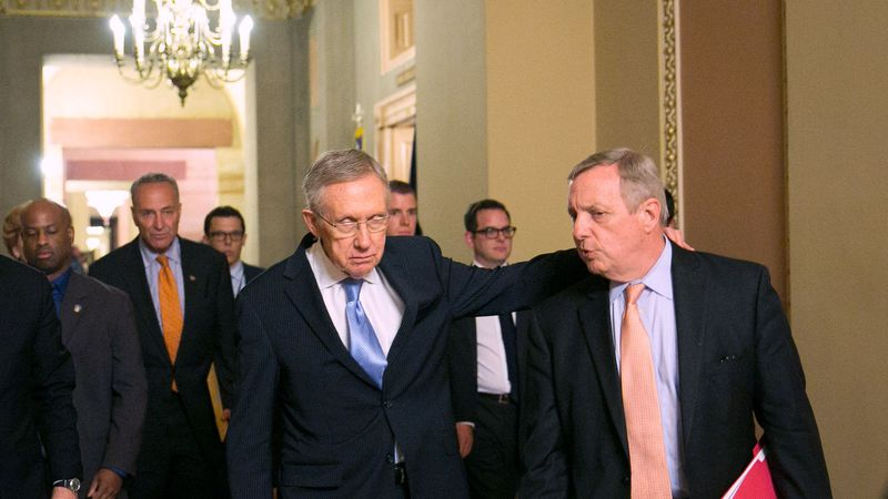 Illustration for article titled Breaking: Congressmen Walking Somewhere